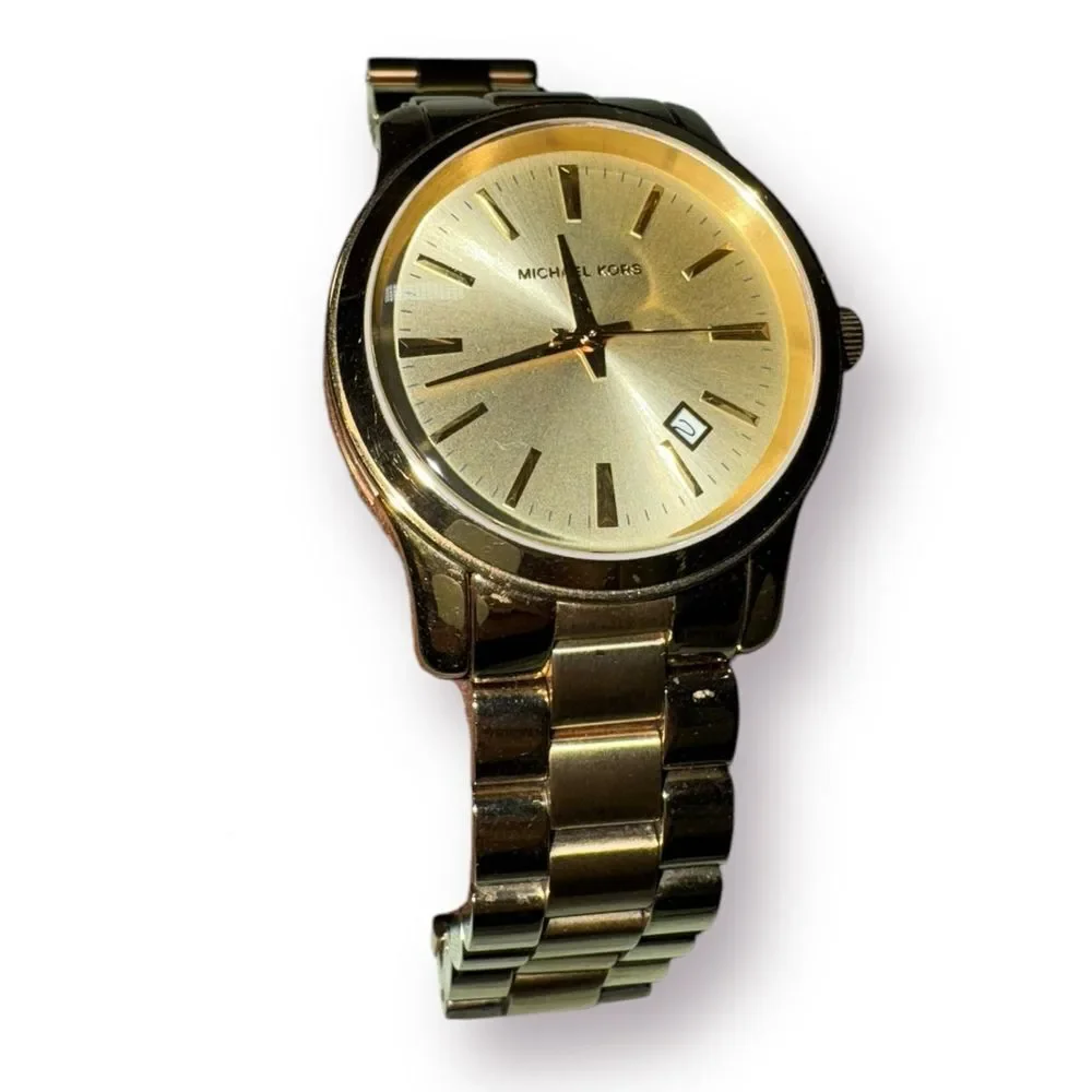 Michael Kors MK5160 Jet Set Gold Dial Gold Tone Stainless Steel‎ Women's Watch